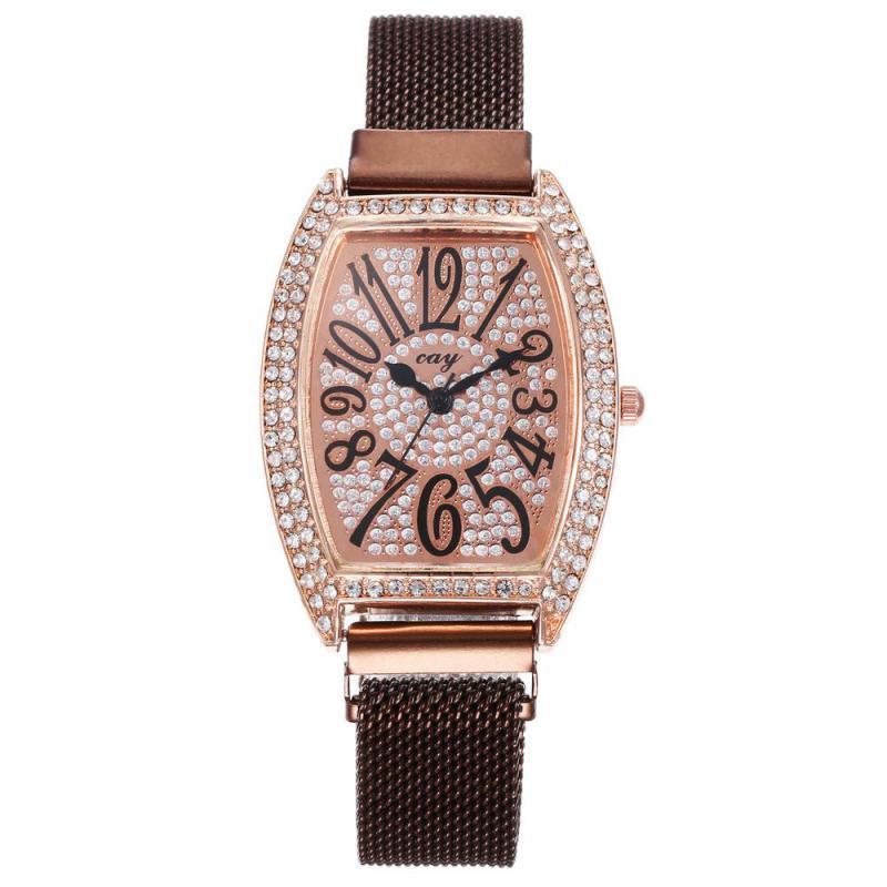 Casual Fashion Business Women Watches Mesh Strap Simple Quartz Watch