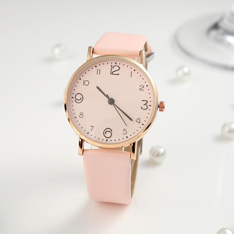 Fashion Simple Women Watches Casual Decoration Leather Belt Watch