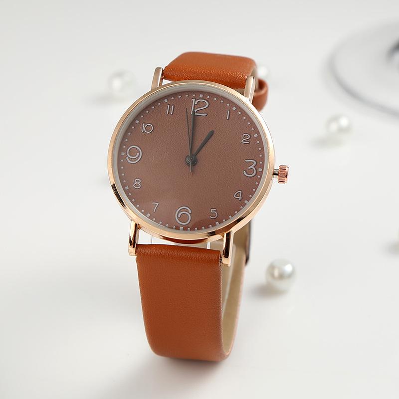 Fashion Simple Women Watches Casual Decoration Leather Belt Watch