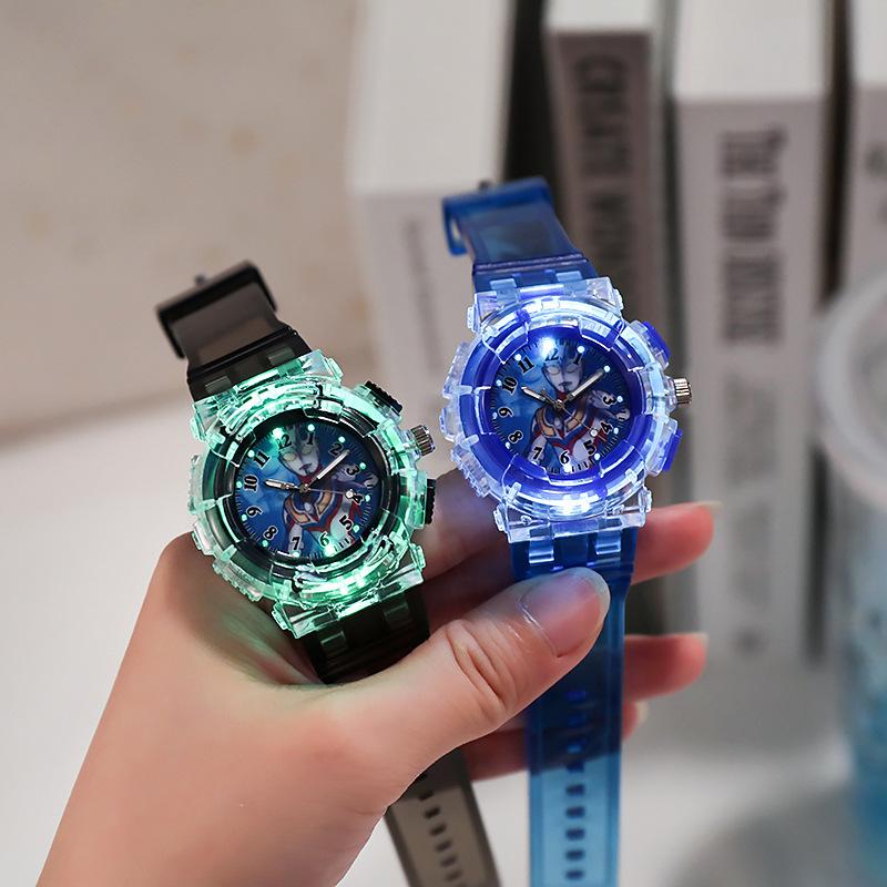 LED Luminous Children's Watch Cartoon Student Watch