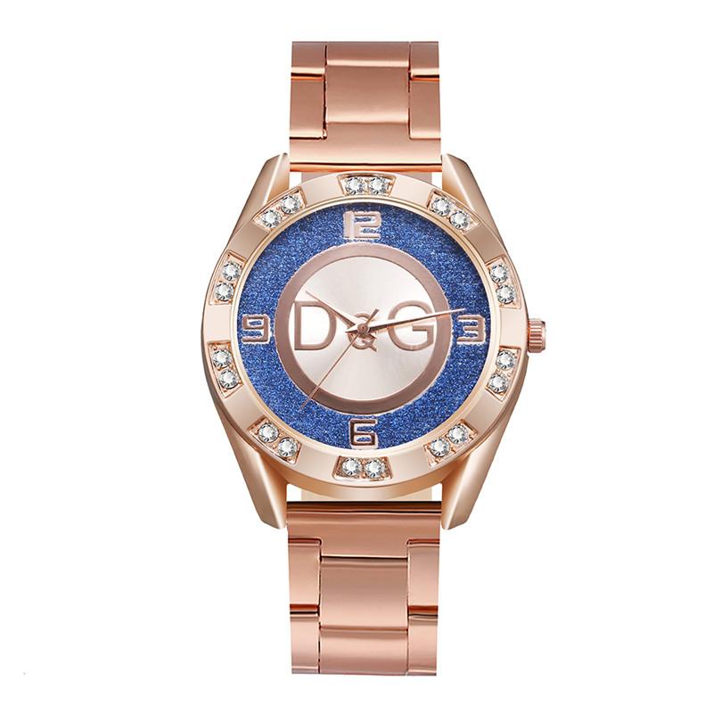 Women Retro Quartz Wrist Watch Fashion Design Alloy Band Analog Luxury Watches for Women Stainless Steel