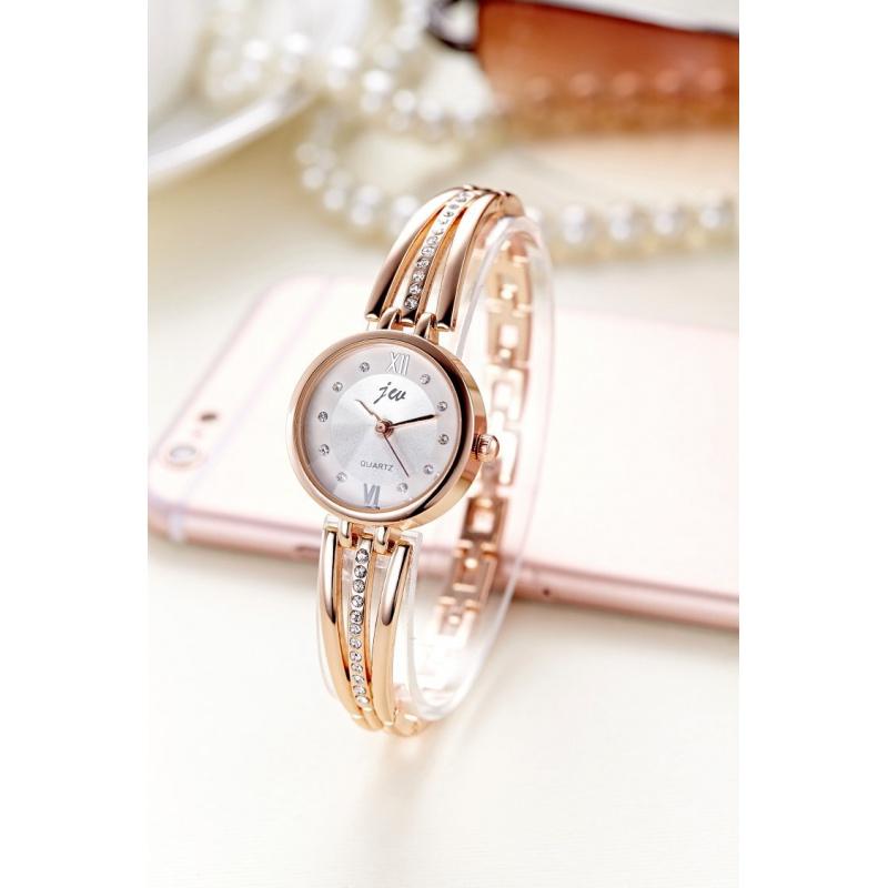 Women's Watch Small Round Steel Belt Student Fashion Watches