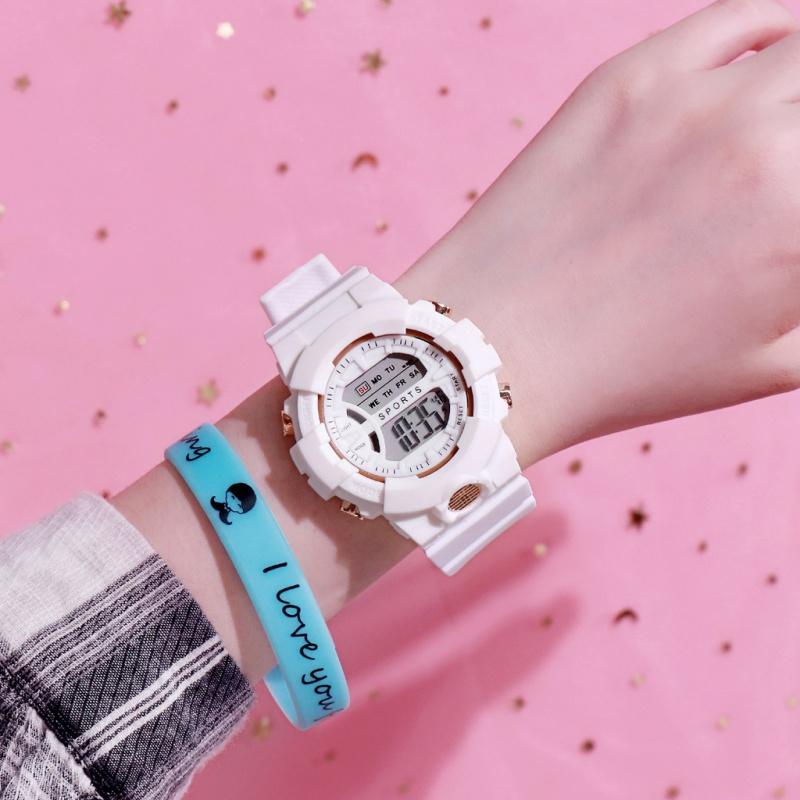 Fashion Casual Watches Men's and Women's Multi-Functional Luminous Electronic Watch Unisex