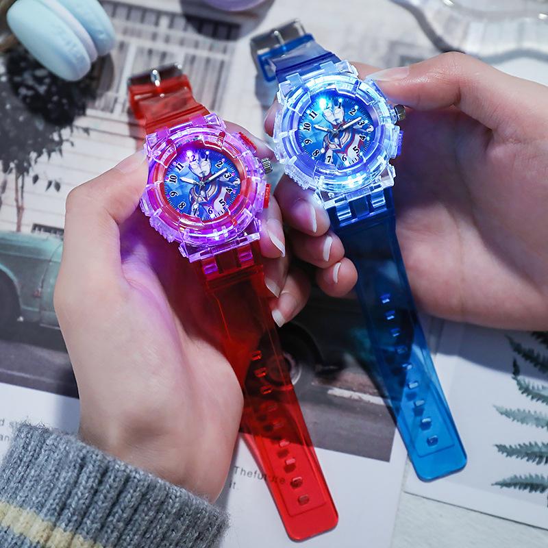 LED Luminous Children's Watch Cartoon Student Watch