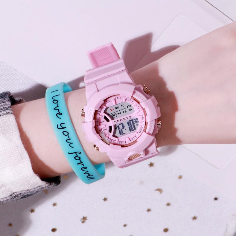 Fashion Casual Watches Men's and Women's Multi-Functional Luminous Electronic Watch Unisex