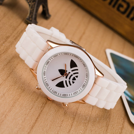 New Fashion Women Wristwatches Sports Quartz Watch Men Casual Silicone Watches