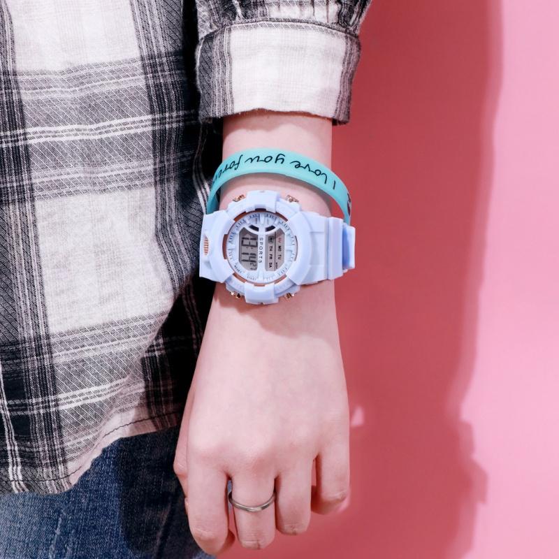Fashion Casual Watches Men's and Women's Multi-Functional Luminous Electronic Watch Unisex