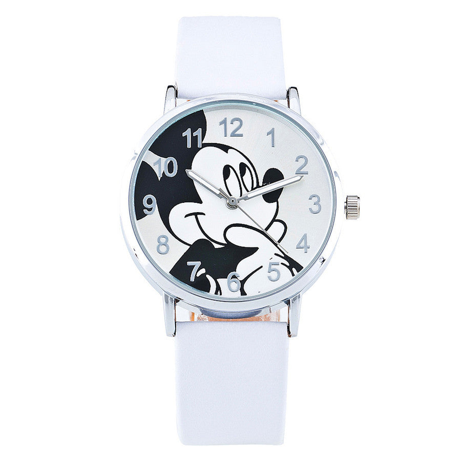 Fashion Casual Cartoon Women Watches Leather Strap Children Girl Boy Watch Kids Quartz Wristwatches