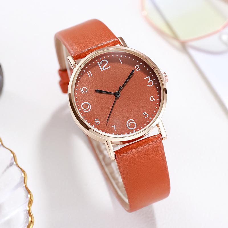 Fashion Simple Women Watches Casual Decoration Leather Belt Watch