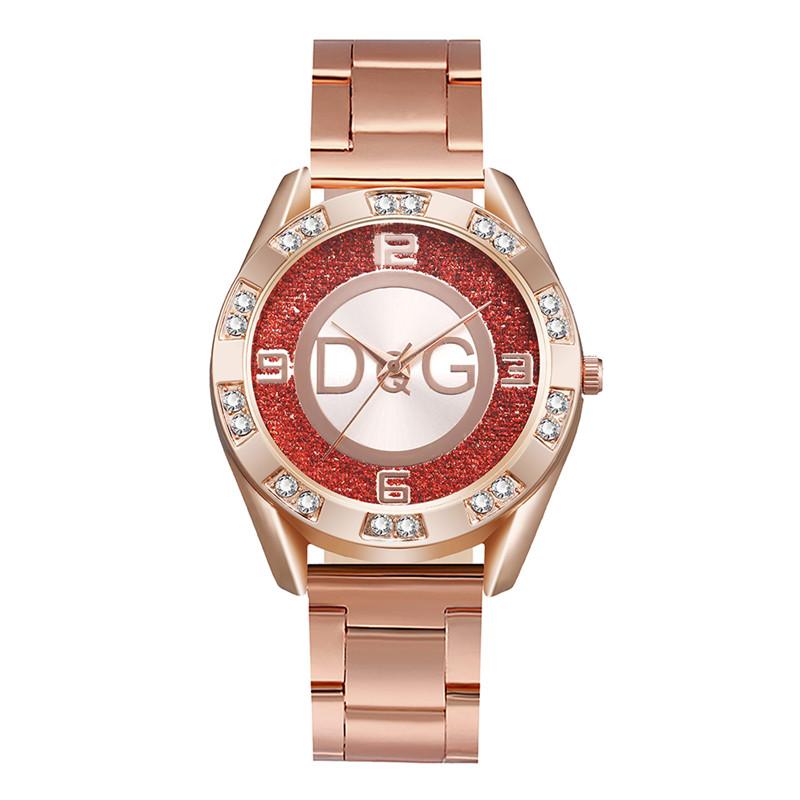 Women Retro Quartz Wrist Watch Fashion Design Alloy Band Analog Luxury Watches for Women Stainless Steel