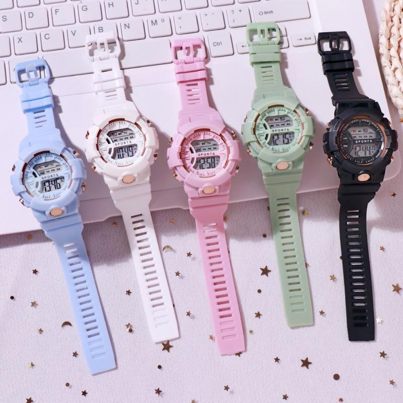 Fashion Casual Watches Men's and Women's Multi-Functional Luminous Electronic Watch Unisex