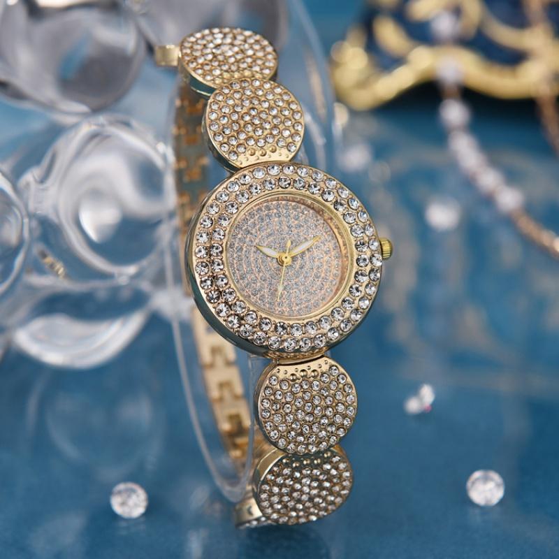 Women's Steel Belt Luxury Quartz Watch Ladies Wristwatch