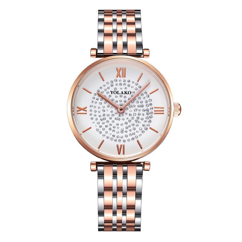 Stainless Steel Women Quartz Watches