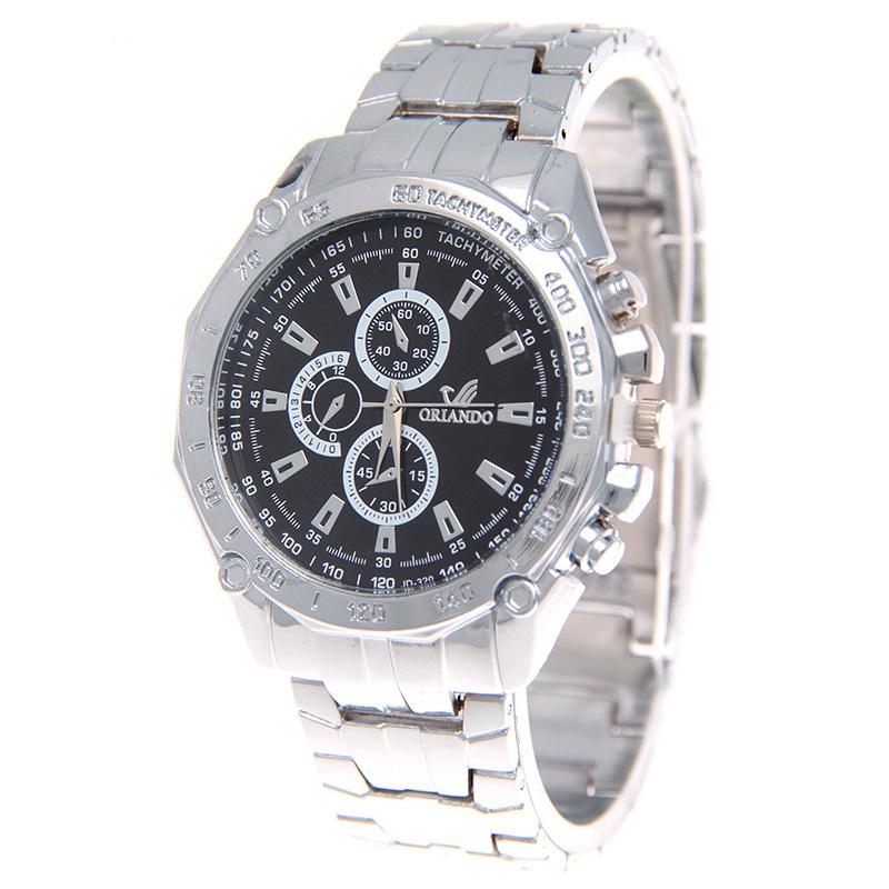 Men's Stainless Steel Strap Watches Male Gift