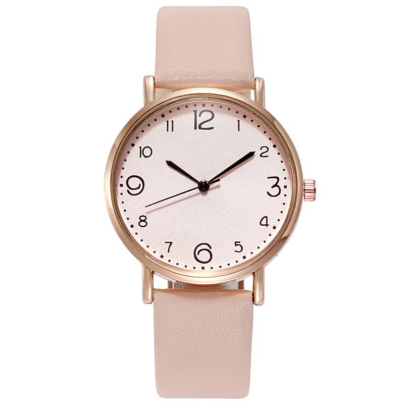 Fashion Simple Women Watches Casual Decoration Leather Belt Watch