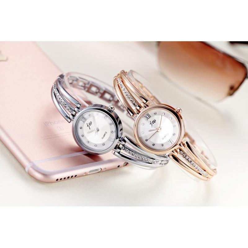 Women's Watch Small Round Steel Belt Student Fashion Watches