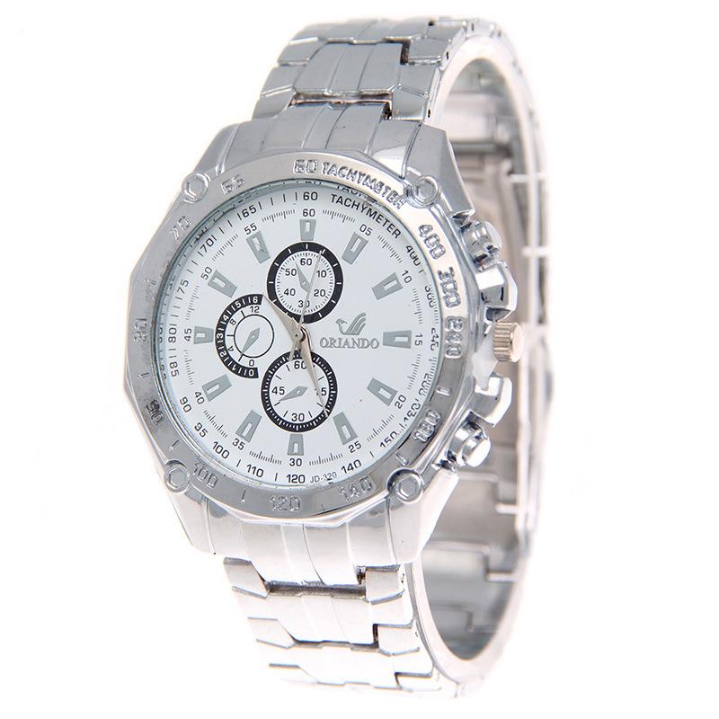 Men's Stainless Steel Strap Watches Male Gift