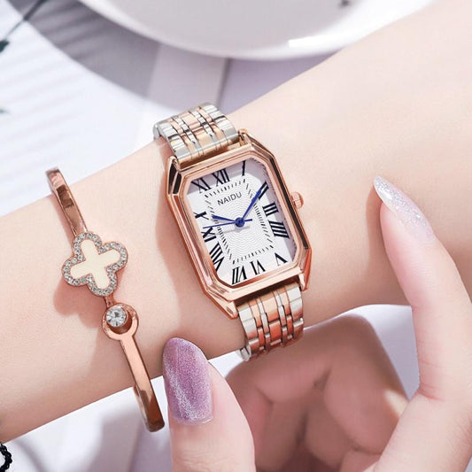 New Simple Steel Belt Small Dial Women's Wrist Watch