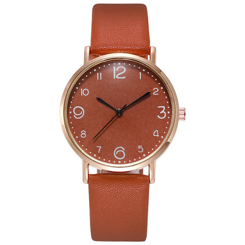 Fashion Simple Women Watches Casual Decoration Leather Belt Watch