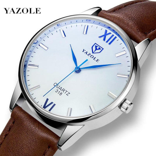 Yazole 318 Business Watch Men's Simple Quartz Watch