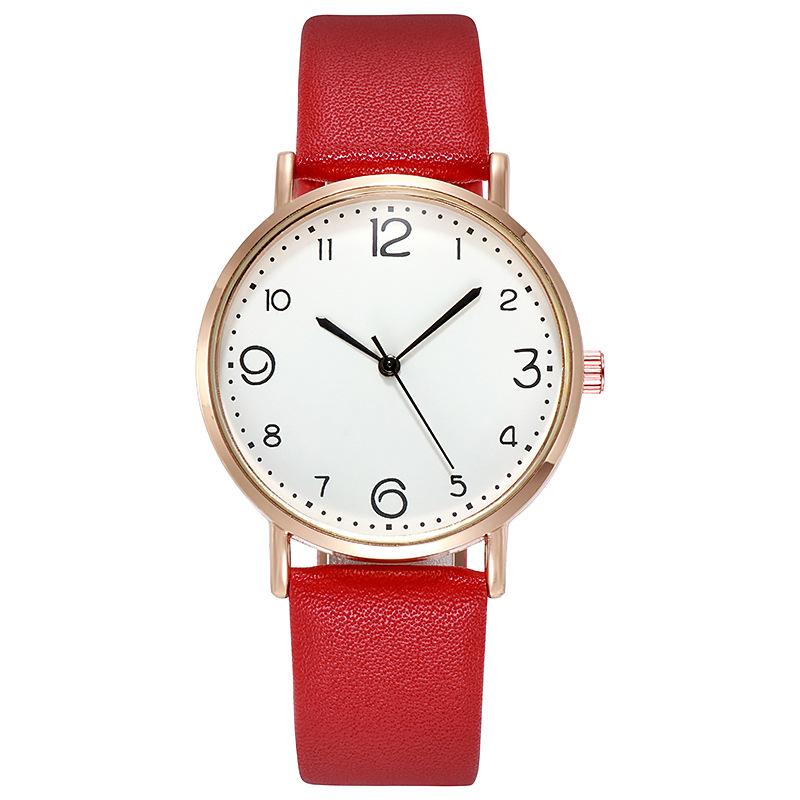 Fashion Simple Women Watches Casual Decoration Leather Belt Watch