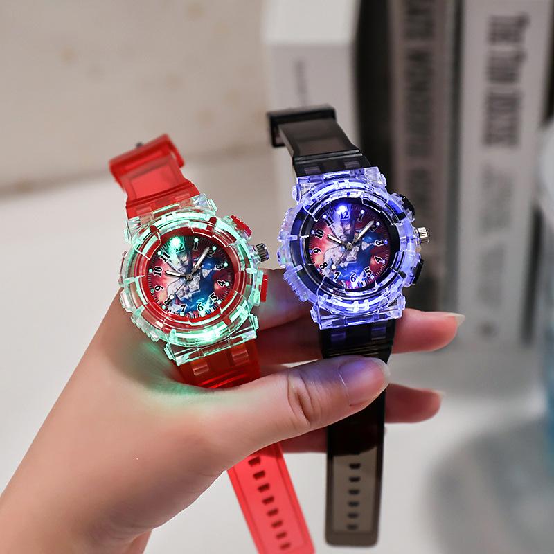 LED Luminous Children's Watch Cartoon Student Watch