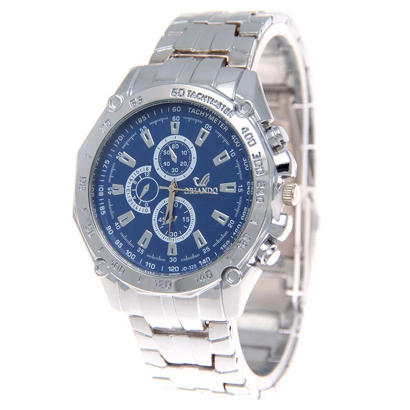 Men's Stainless Steel Strap Watches Male Gift