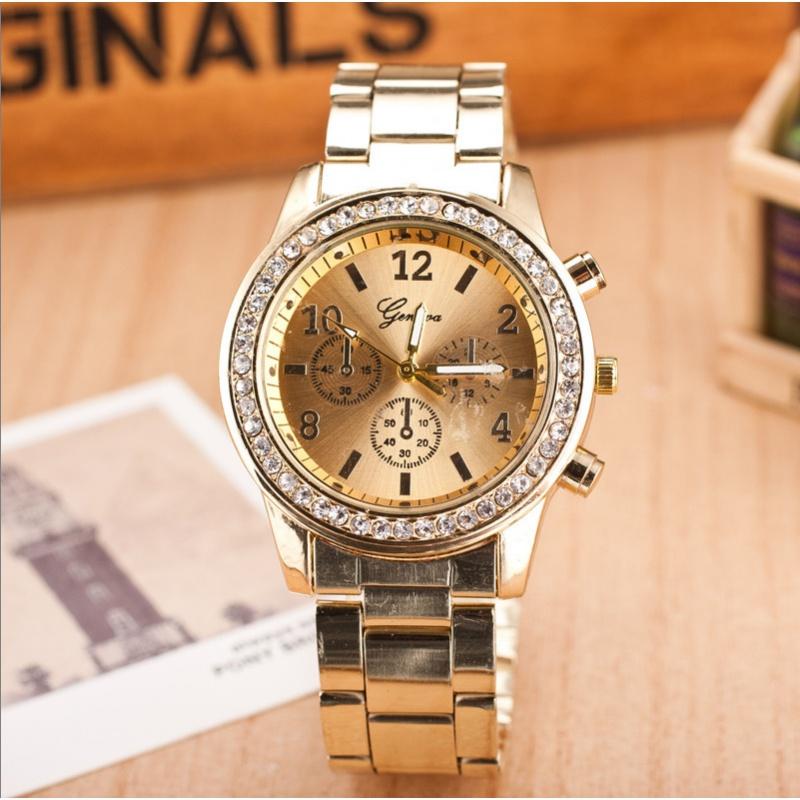 Casual Women's watches Steel Band Alloy Quartz Watch