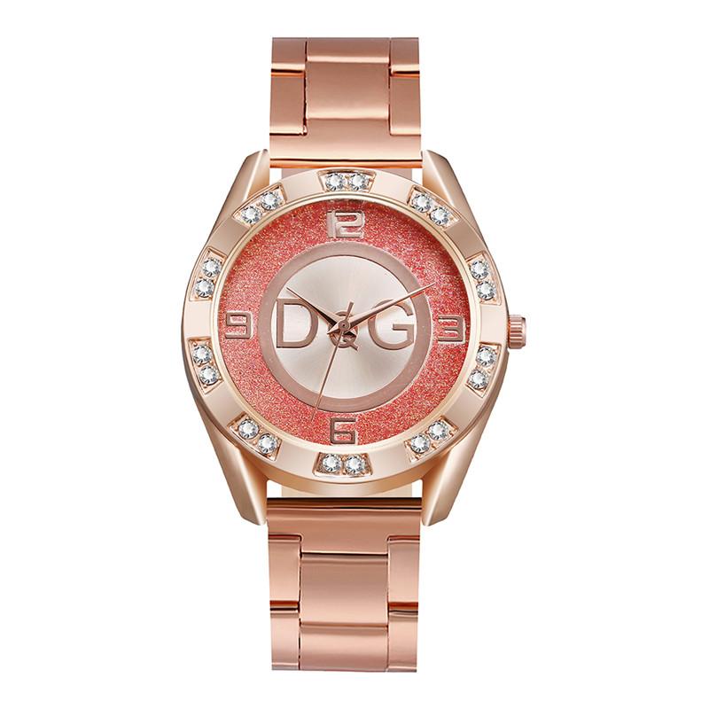 Women Retro Quartz Wrist Watch Fashion Design Alloy Band Analog Luxury Watches for Women Stainless Steel