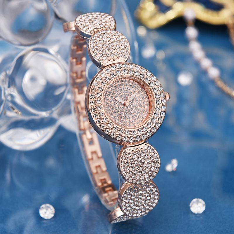 Women's Steel Belt Luxury Quartz Watch Ladies Wristwatch