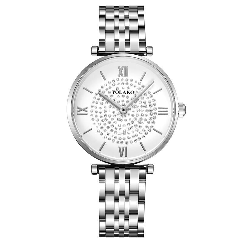 Stainless Steel Women Quartz Watches