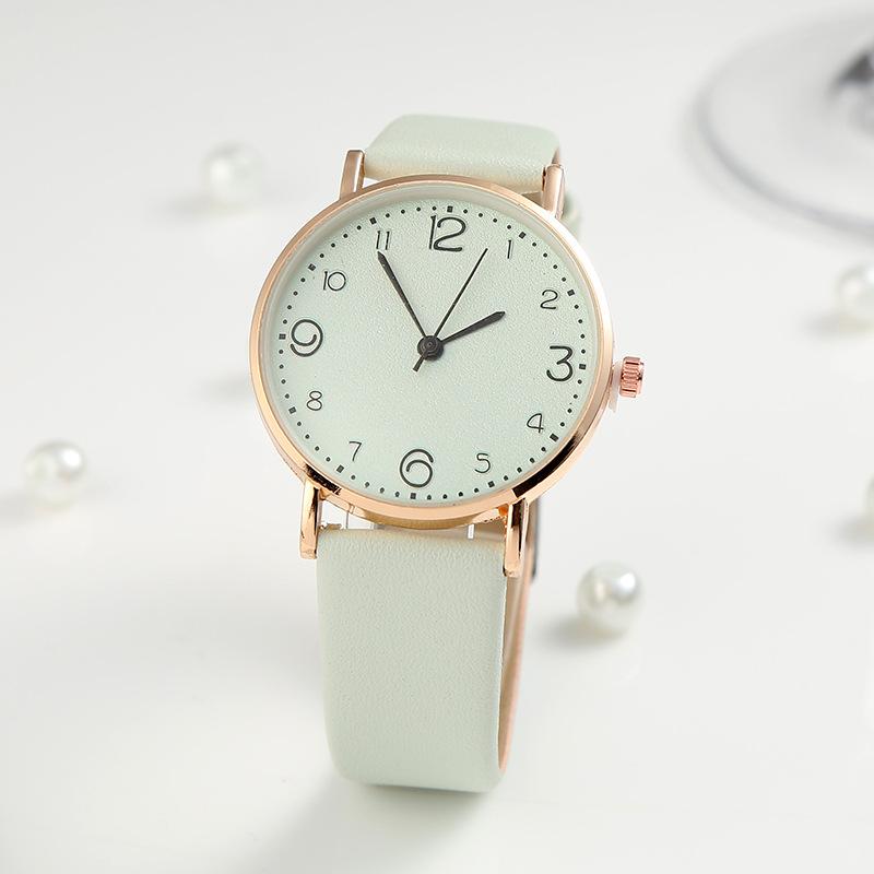 Fashion Simple Women Watches Casual Decoration Leather Belt Watch