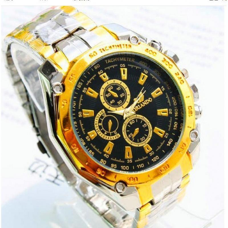 Men's Stainless Steel Strap Watches Male Gift